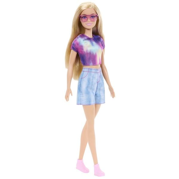 „Barbie Mysteries: Beach Detectives“ Barbie „Malibu“ Modepuppe mit unverkennbarem Outfit und Accessoires