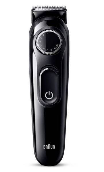 Braun BT3400 Bartschneider, Präzisions Trimmer abwaschbar Schwarz