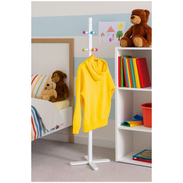 HTI-Living Kinder-Kleiderständer, MDF, weiß Kinder-Kleiderständer, MDF, weiß