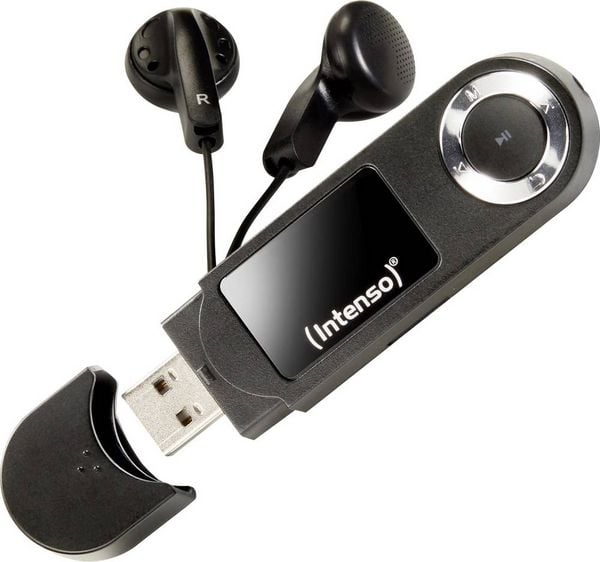 Intenso Intenso MP3 Player 64GB Music Walker MP3-Player 64 GB Schwarz