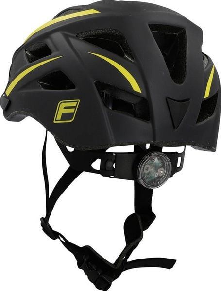 FISCHER FAHRRAD Urban Montis Fahrrad-Helm Schwarz Konfektionsgröße=S/M Kopfumfang=52-59cm