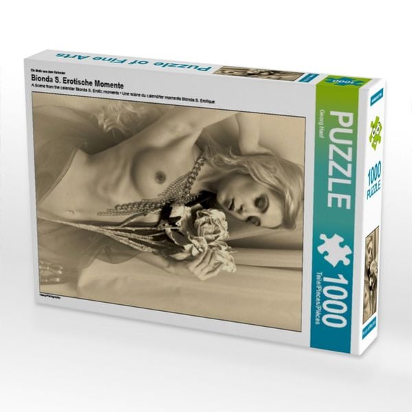 CALVENDO Puzzle Ein Motiv aus dem Kalender Bionda S. Erotische Momente 1000 Teile Lege-Größe 64x48cm Foto-Puzzle für glückliche Stunden