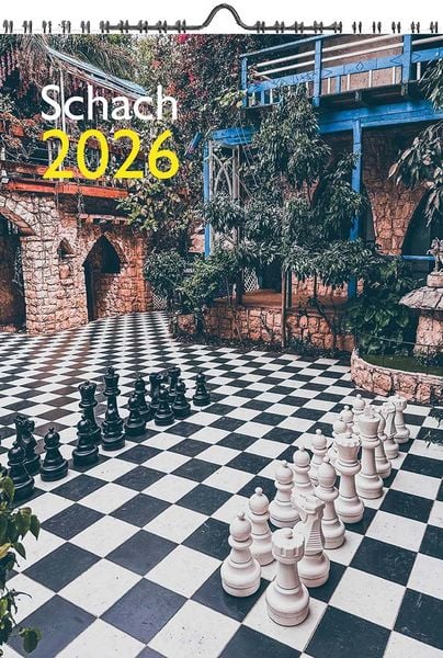 Wandkalender SCHACH 2026 A3