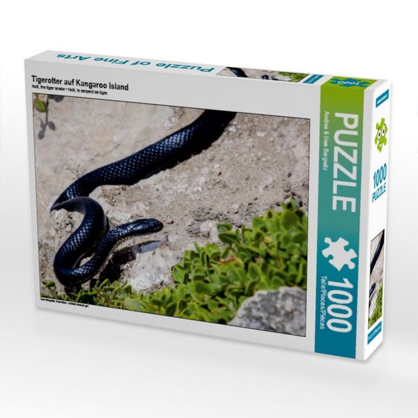CALVENDO Puzzle Tigerotter auf Kangaroo Island 1000 Teile Lege-Größe 64x48cm Foto-Puzzle für glückliche Stunden