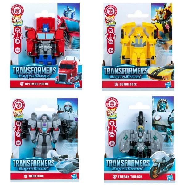 TF Earthspark 1-Step Smash Changers