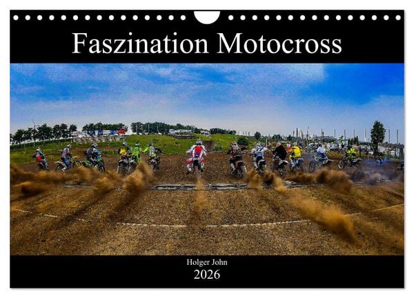Blickpunkte Motocross (Wandkalender 2026 DIN A4 quer), CALVENDO Monatskalender