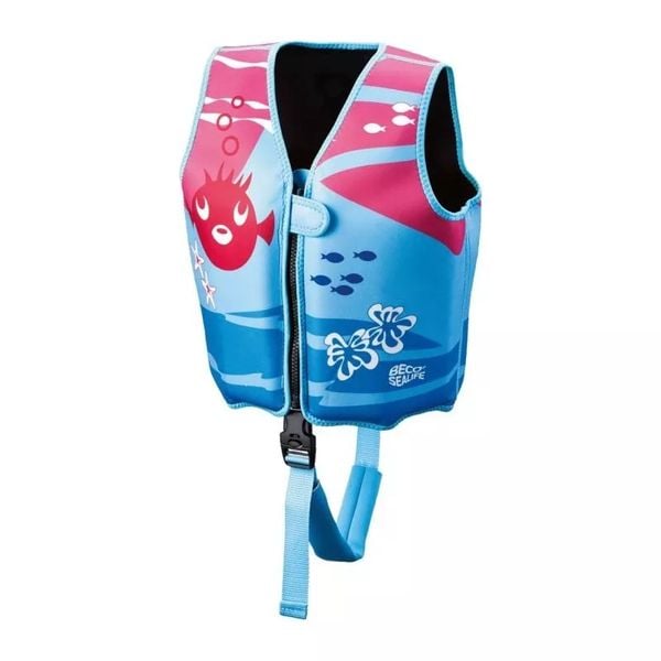 SEALIFE Schwimmweste blau/pink Größe S