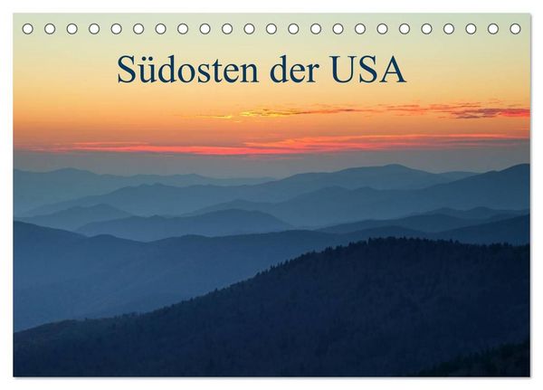 Südosten der USA (Tischkalender 2027 DIN A5 quer), CALVENDO Monatskalender