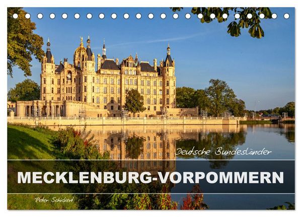 Deutsche Bundesländer - Mecklenburg-Vorpommern (Tischkalender 2026 DIN A5 quer), CALVENDO Monatskalender