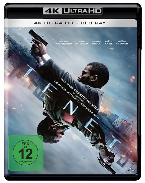 Tenet (4K Ultra HD) (+ Blu-ray 2D) (+ Bonus-Blu-ray)