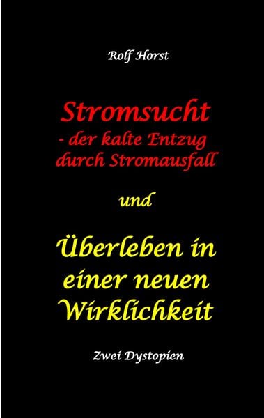 Stromsucht - der kalte Entzug durch Stromausfall und Überleben in einer neuen Wirklichkeit: Weltweite Flutkatastrophe, Klimawandel, Meteoriteneinschla