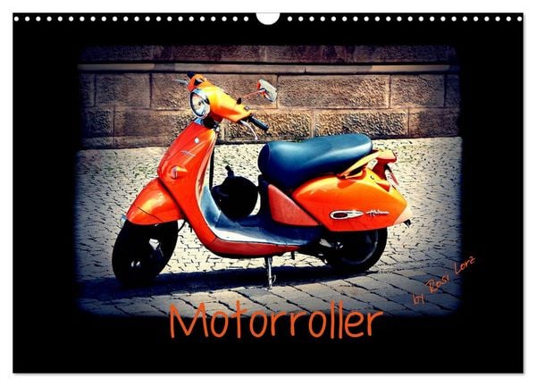 Motorroller (Wandkalender 2026 DIN A3 quer), CALVENDO Monatskalender