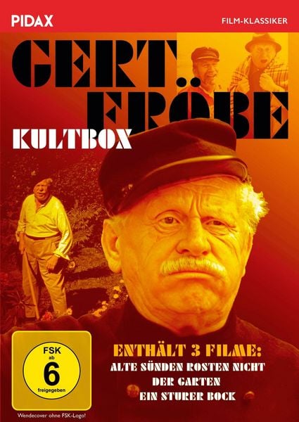 Gert Fröbe Kultbox / Drei bewegende Filme mit dem großen deutschen Schauspieler (Pidax Film-Klassiker)