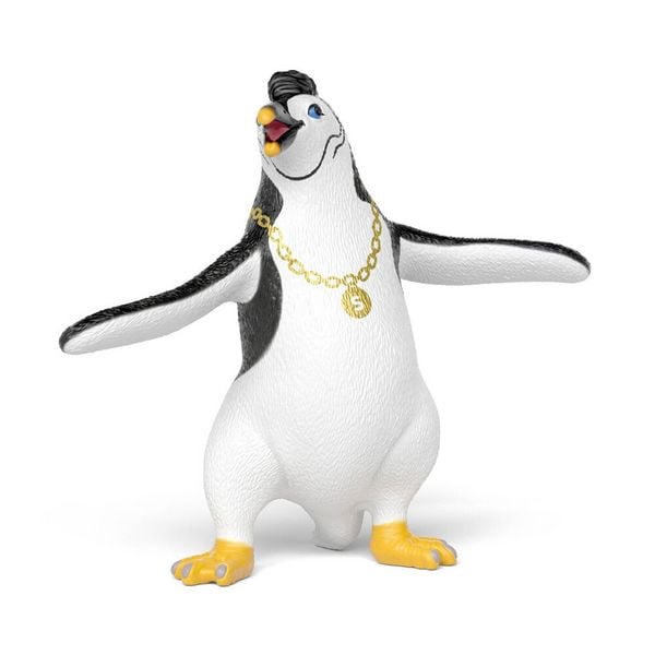 Juri der Pinguin mit Goldkette