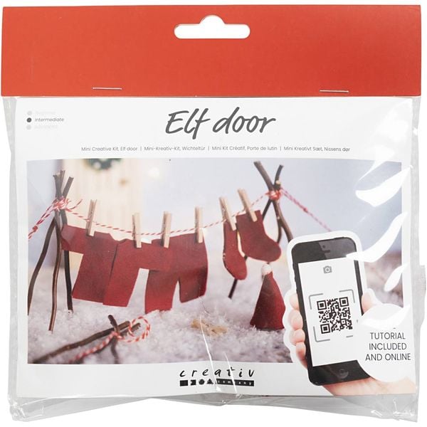 Wäsche, Mini-Kreativ-Set für Wichteltüre