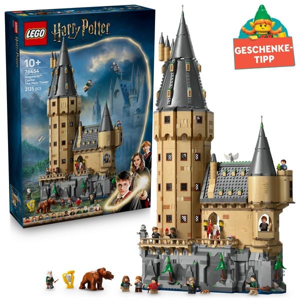 LEGO Harry Potter Schloss Hogwarts: Der Hauptturm Spielzeug - 76454