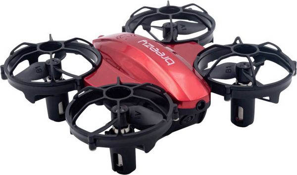 MODSTER Breezy Quadrocopter RtF Schwarz, Rot