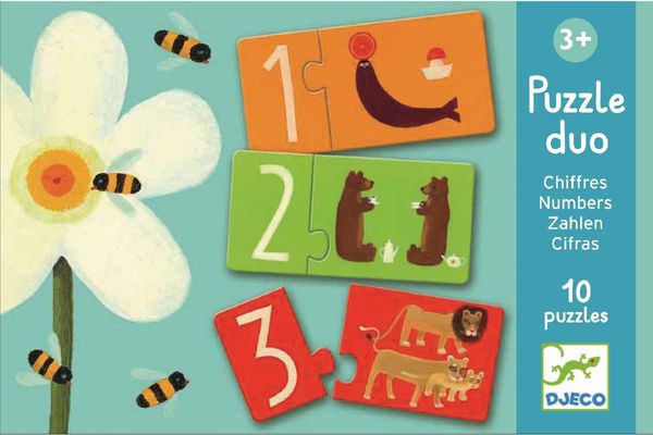 Puzzle duo/trio Puzzle Duo Zahlen