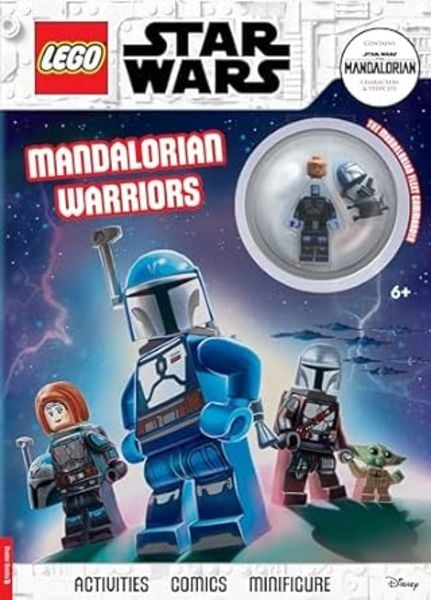 LEGO® Star Wars(TM): Mandalorian Warriors Activity Book (with Mandalorian Fleet Commander LEGO minifigure)