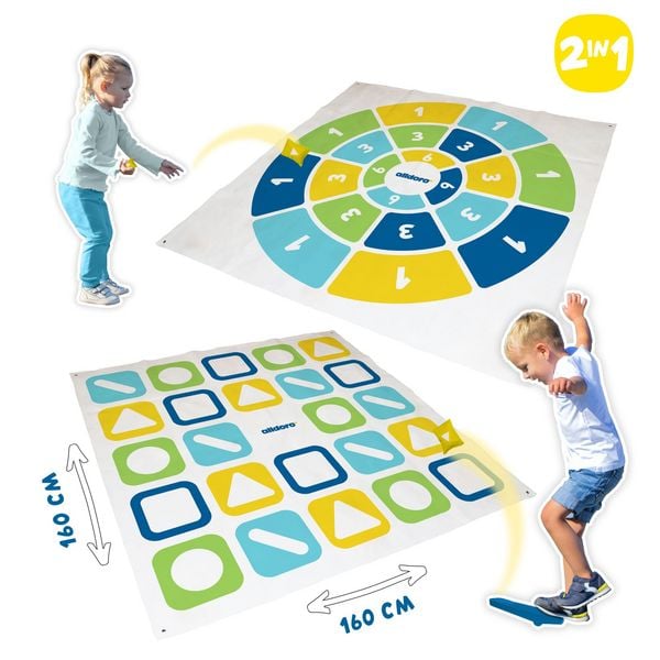 alldoro - XXL Kick & Darts, 2in1 Geschicklichkeitsspiel