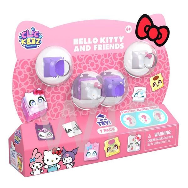 Clickeez Hello Kitty & Friends - 7-Pack