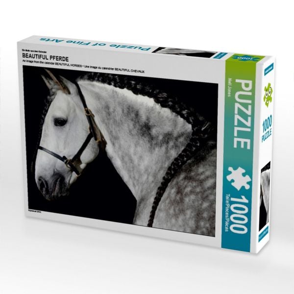 CALVENDO Puzzle Ein Motiv aus dem Kalender BEAUTIFUL PFERDE 1000 Teile Lege-Größe 64x48cm Foto-Puzzle für glückliche Stunden