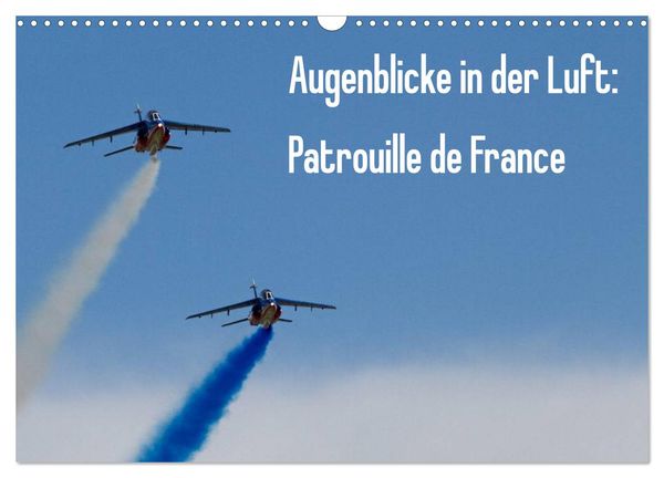 Augenblicke in der Luft: Patrouille de France (Wandkalender 2025 DIN A3 quer), CALVENDO Monatskalender