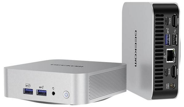 GEEKOM Mini PC A6 AMD Ryzen 7 6800 4.7 GHz 16 GB RAM 1 TB SSD AMD Radeon 680M Win 11 Pro Mini A6-1, AMD Ryzen 7 6800 16 GB + 1T
