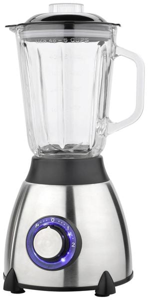 Silva Homeline SM 5050 Standmixer 550W Edelstahl, Schwarz