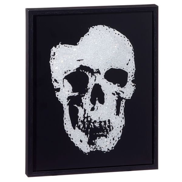HTI-Living Bild Skull Glitzer, kl., ca.25x20cm Bild Skull Glitzer, kl., ca.25x20cm
