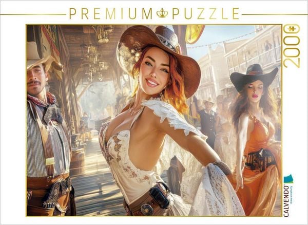 CALVENDO Puzzle Wilder Westen 2000 Teile Lege-Größe 90x67cm Foto-Puzzle für glückliche Stunden