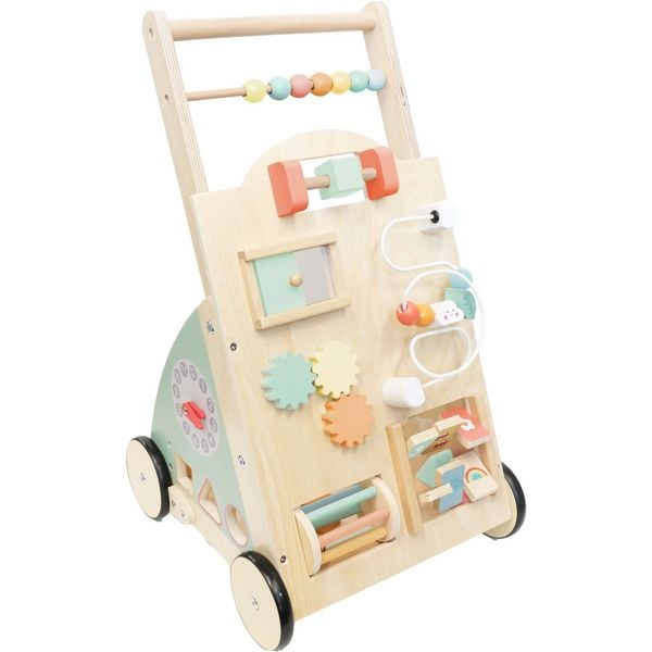 SpielMaus Holz Spiel- und Lauflernwagen