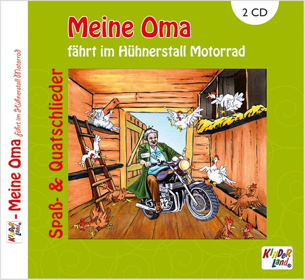 Meine Oma fährt im Hühnerstall Motorrad, 2 Audio-CDs