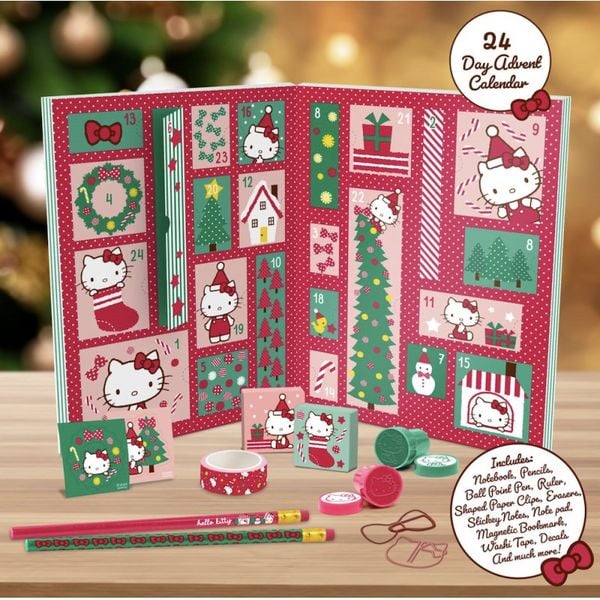 Hello Kitty Stationery 24 Day Advent Calendar