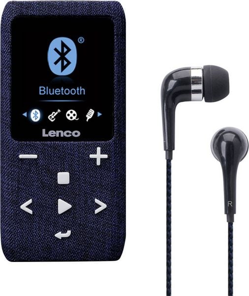Lenco Xemio-861BU Tragbarer MP3-Player Blau