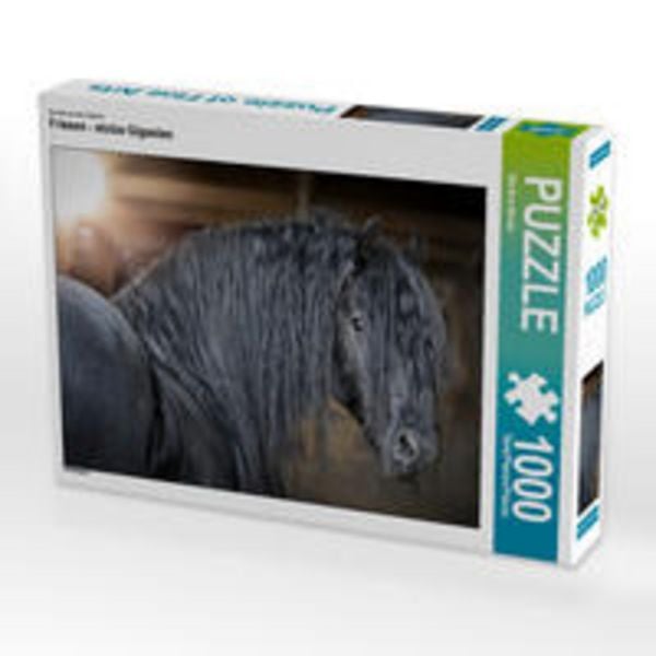 CALVENDO Puzzle Ein Motiv aus dem Kalender Friesen - stolze Giganten 1000 Teile Lege-Größe 64x48cm Foto-Puzzle für glückliche Stunden