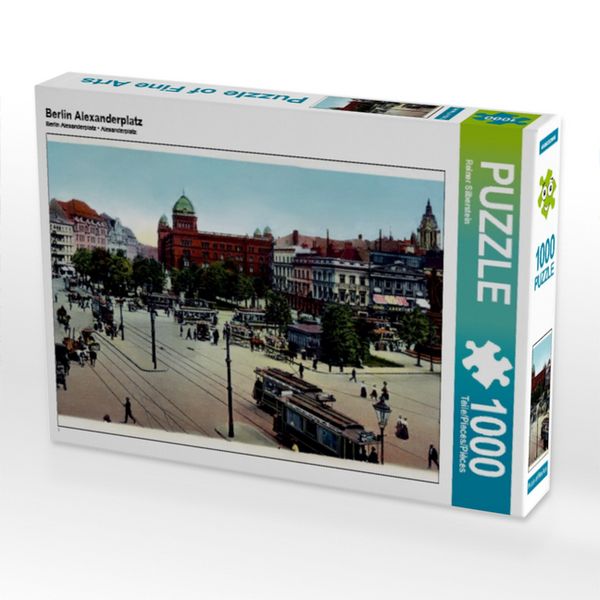 CALVENDO Puzzle Berlin Alexanderplatz 1000 Teile Lege-Größe 64x48cm Foto-Puzzle für glückliche Stunden
