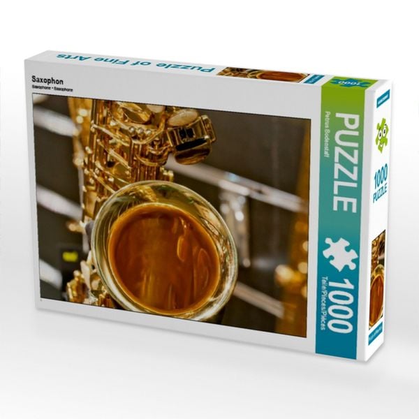 CALVENDO Puzzle Saxophon 1000 Teile Lege-Größe 64x48cm Foto-Puzzle für glückliche Stunden