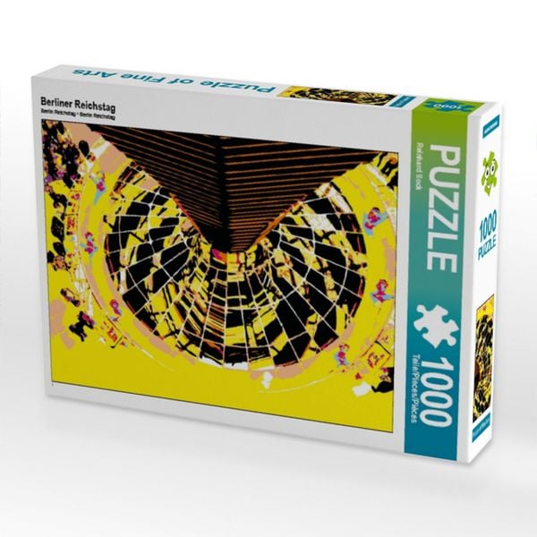 CALVENDO Puzzle Berliner Reichstag 1000 Teile Puzzle hoch 1000 Teile Lege-Größe 64 × 48 cm Foto-Puzzle für glückliche Stunden