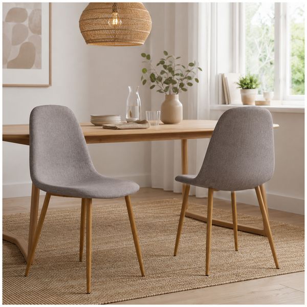 HTI-Living Stuhl SavannahW 2er Grau Stuhl SavannahW 2er Grau