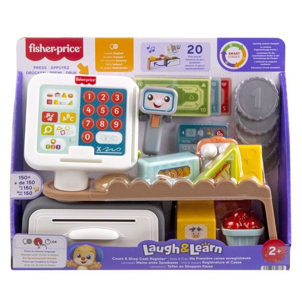 Fisher-Price elektrisches Lernspielzeug für Kleinkinder Lernspaß Meine erste S