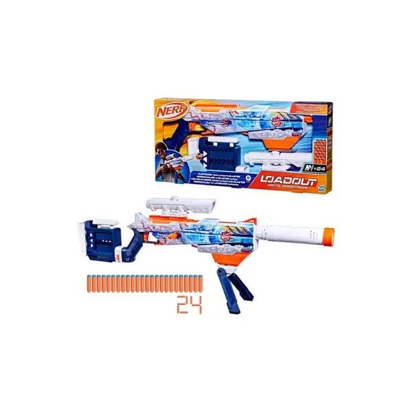 Nerf Loadout Arctic Zerostriker Blaster
