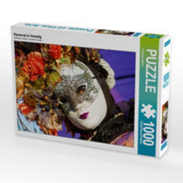 CALVENDO Puzzle Karneval in Venedig 1000 Teile Lege-Größe 64x48cm Foto-Puzzle für glückliche Stunden