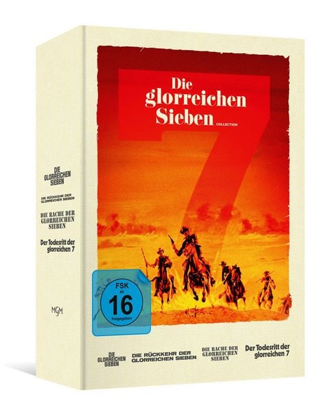 Die glorreichen Sieben - Limitierte Collection (4K Ultra HD + 4 Blu-ray + Bonus-Blu-ray)