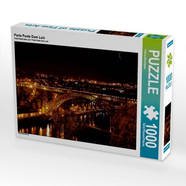CALVENDO Puzzle Porto Ponte Dom Luis 1000 Teile Lege-Größe 64x48cm Foto-Puzzle für glückliche Stunden
