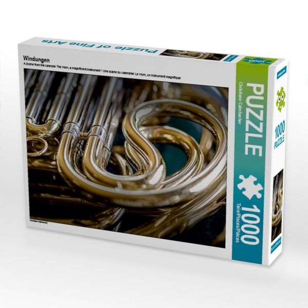CALVENDO Puzzle Windungen 1000 Teile Puzzle quer 1000 Teile Lege-Größe 64 × 48 cm Foto-Puzzle für glückliche Stunden