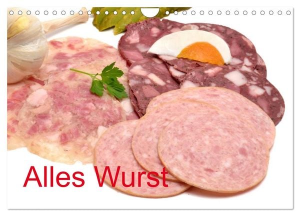 Alles Wurst (Wandkalender 2026 DIN A4 quer), CALVENDO Monatskalender