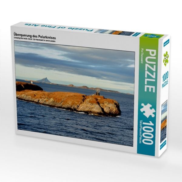 CALVENDO Puzzle Überquerung des Polarkreises 1000 Teile Puzzle quer 1000 Teile Lege-Größe 64 × 48 cm Foto-Puzzle für glückliche Stunden