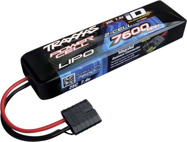 Traxxas Modellbau-Akkupack (LiPo) 7.4V 7600 mAh Zellen-Zahl: 2 25 C Softcase iD