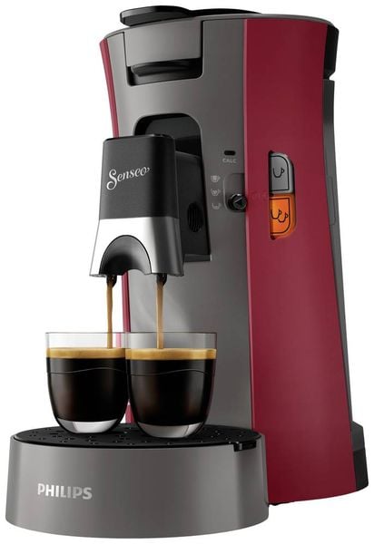 Philips Home SENSEO Select CSA230/90 Kaffeepadmaschine Rot